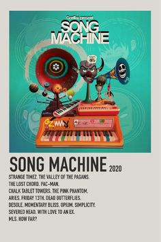 the poster for song machine, season one strange timez