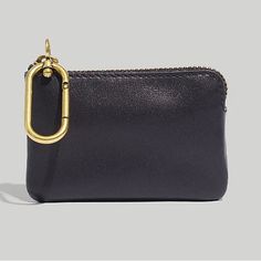 Nwt Madewell The Leather Carabiner Mini Pouch Authentic Brand New/ No Defects Quantity Available (1) See Photos For Exact Item Detail Color: Black Details: Ddy System Alert: Made Of Luxe Italian Leather, This Mini Pouch Wallet Was Designed To Clip Onto The Outside Of Our Brand-New Crossbody Bag. Just The Right Size For Cards, Cash And Id, It Has Custom Carabiner Hardware That Can Double As A Keychain. Leather. Do Well: Leather Sourced From A Tannery That Achieved A Gold Rating From The Leather W Daily Use Wallets With Key Clip And Pouch Shape, Daily Use Wallet With Key Clip And Pouch Shape, Daily Use Key Clip Wallet Pouch, Versatile Coin Purse With Key Clip For Daily Use, Versatile Coin Purse With Interior Key Chain Holder, Versatile Coin Purse With Key Clip, Versatile Everyday Coin Purse With Key Clip, Black Bag With Key Clip For Everyday Use, Black Bags With Key Clip For Everyday Use