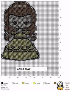 Random Crafts, 80s Cartoon, Needle Point, Disney Beauty And The Beast, Disney Stitch, Cross Stitching, Plastic Canvas Patterns, Disney Princesses, Canvas Patterns