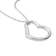 Birmingham Jewelry Item Number: BJ022048 Necklace Open Heart Pendant Adjustable NecklaceThe quintessential piece for your wardrobe. This 14K gold open heart pendant necklace is a classic staple. 14K Gold Chain Length: 16.00" - 18.00" Width: 1.05mm *The possibilities are not limited to the options in the dropdown. For pricing on further customizations & special size options, please call: 1-586-939-5100 Minimalist Heart Cut Jewelry With Polished Finish, Minimalist Heart Cut Polished Jewelry, Classic Open Heart Jewelry For Valentine's Day, Classic Heart-shaped Jewelry With Heart Beads, Classic Open Heart Jewelry For Everyday, Fine Jewelry With Polished Open Heart, Classic Open Heart White Gold Jewelry, Classic White Gold Open Heart Jewelry, Everyday White Gold Open Heart Necklace