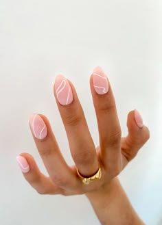 Alomd Nails Ideas Simple, Minimilastic Nail Designs, Spring Nails 2023 Natural, Fun Wedding Nails Design, Simple Nail Designs 2023, Trendy Minimalist Nails 2023, Oval Dip Nails Spring, January Nails Ideas 2023, Abstract French Nails