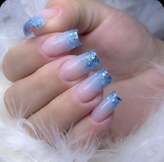 Baby Glitter, Unghie Sfumate, Nail Salon Design, Red Acrylic Nails, Nail Art Designs Videos, Fabulous Nails