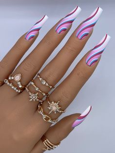 How to Care for Your Negative Space Nail Art to Ensure Longevity Manicure Gel, Fancy Nails Designs, Halloween Nail Designs, Hot Nails, Classy Nails, Fancy Nails, Nail Arts, Long Acrylic Nails, Acrylic Nail Designs