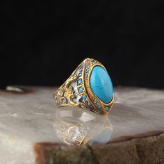 Gold Turquoise Ring, Turkish Rings, Silver Emerald Ring, Turquoise Men, Turquoise Gold Ring, Silver Turquoise Ring, Sterling Silver Rings Turquoise, Ring Turquoise, Turquoise Ring Silver