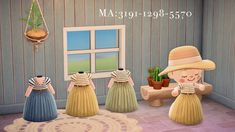 Acnh Beach Clothes, Acnh Beach, Acnh Pattern, Animal Crossing Patterns