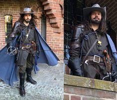 Mens Rennaisance Outfits, Larp Costume Men, Men’s Ren Fair Costume, Men’s Renfaire Costume, Simple Men’s Ren Faire Outfit, Men’s Medieval Clothing, Musketeer Costume, Linen Hat, The Three Musketeers Bbc