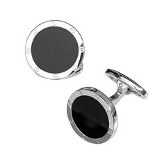 Up Style Hardware These Gemstone with Etch Detail Sterling Silver Cufflinks feature a screw-detail setting with your choice of classic color gemstone. They are great for black tie and just as great for everyday suited-up styles. A little edge for the hero. Handmade with 925 sterling silver Includes an anti-tarnish rhodium finish that makes for lasting wear Packaged in a black wood lacquered box, perfect for gifting, storage, and display use Designer Cufflinks, Silver Cleaner, Sterling Silver Cufflinks, Silver Cufflinks, Pearl Gemstone, Round Design, Black Wood, Up Styles, Black Tie