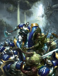 Age of Sigmar Stormcast Eternals Art, Warhammer Age Of Sigmar Art, Warhammer Sigmar, Greek Mythology Art