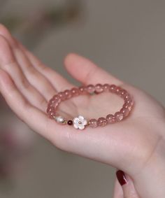 Fine Pink Alloy Crystal Floral Chain BraceletMade of fine Alloy Crystal Floral.Length: 19cm/7.41". Matches easily with daily hairstyle, dresses & Shirts Daily Hairstyles, Chain Bracelet, Bracelet, Chain, Crystals, Hair Styles, Floral, Pink, Dresses