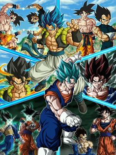 the poster for dragon ball super broly, which features gohan and vegeta