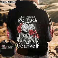 Skull I M Not Always A Bitch Just Kidding Go Fuck Yourself Hoodie 3D  Hd Shipping from the US. Easy 30 day return policy, 100% cotton, Double-needle neck, sleeves and hem; Roomy Unisex Fit. Just Kidding, School Work, Pastel Pink, Kangaroo Pocket, Red Blue, Return Policy, Graphic Sweatshirt, Multi Color, Shop Now