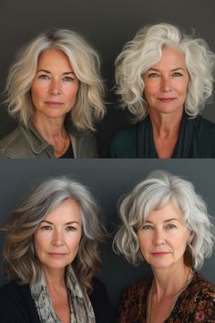 Explore 15 flowing long hairstyles tailored for the graceful senior lady, showcasing how women over 60 can wear their locks long with pride and elegance. Shoulder Length Bob Haircut, 60s Women, Easy Bun Hairstyles, Pool Hairstyles, Long Hairstyles, Layered Haircuts, Womens Haircuts, Over 60