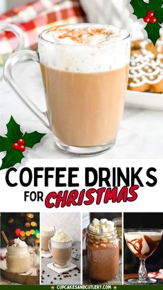 These Christmas coffee recipes add a seasonal twist to any holiday party. Perfect for festive parties or quiet winter nights,  you'll love these delicious coffee-based holiday treats. Christmas Coffee Drinks, Holiday Mules, Christmas Drinks Recipes, Hosting Christmas, Delicious Coffee, Fall Cocktails, Christmas Planning, Cocktail Recipes Easy, Easy Drinks