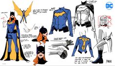 an image of batman costumes from the animated movie