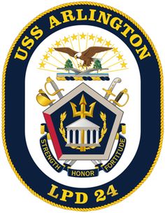 the seal of the u s navy is shown