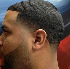 Found on Google from designtrends.com Tough Hairstyles, Haircut Black Man, Haircut For Black Men, Fade Black Men, Man Cut, Caesar Haircut