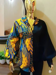 African Print Shirt, Afrocentric Fashion, African Print Tops, African Print Dress Designs, African Maxi Dresses, African Lace Dresses