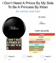 Princess Perfume, Perfume Hacks, Flawless Skin Care, Perfume Genius, Black Perfume, By Kilian