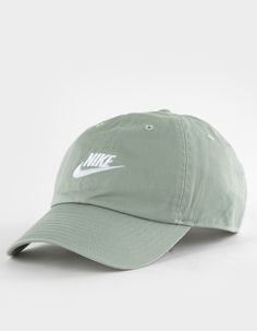 Nike Club Strapback Hat. Nike Logo Embroidery On Front. 6-Panel Strapback Hat. Curved Visor. 100% Cotton. Machine Wash. Imported. Nike Casual Adjustable Snapback Hat, Casual Nike Adjustable Snapback Hat, Nike Casual Snapback Visor Hat, Nike Casual Baseball Cap With Curved Bill, Nike Casual Snapback Hat, Nike Casual Snapback Trucker Hat, Casual Nike Snapback Trucker Hat, Casual Nike Baseball Cap, Casual Nike Dad Hat