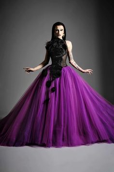 Floral and Mesh Pleated Tulle Ball Gown Pre-Order 6-8 Weeks Final Sale Made in NYC For inquiries regarding customization email: info@christiansiriano.com Purple Tulle Evening Gown, Purple Tulle Ball Gown For Evening, Elegant Purple Gown With Tulle Skirt, Gala Ball Gown With Tulle Skirt, Formal Tulle Gown With Long Train, Purple Tulle Gown For Gala, Fitted Purple Gown With Tulle Skirt, Couture Tulle Gown For Gala, Evening Tulle Ball Gown With Long Train