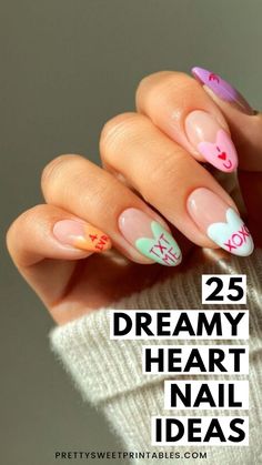 heart nail designs ideas nail art