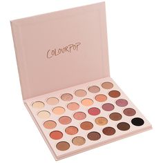 Pictures Of Makeup Products, Color Pop Eyeshadow Palette, Makeup Stuff Products, Color Pop Palette, Makeup Products Pictures, Make Up Palettes, Make Up Products Pictures, Eyeshadow Pictures, Makeup Palette Aesthetic