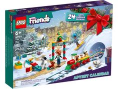 the lego friends christmas set is in its box