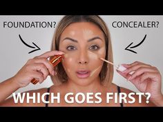 How To Apply Concealer And Foundation, How To Use Concealer, Prep Before Makeup, Nina Ubhi, How To Use Foundation, Foundation Tutorials, Best Drugstore Concealer, How To Contour Your Face, Contouring For Beginners