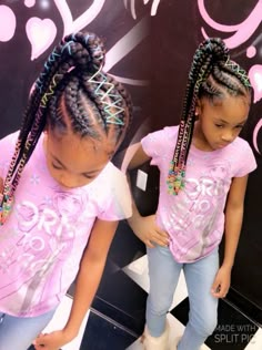 Schedule Appointment with Love is in the Hair Lil Girl Hairstyles Braids, Toddler Braided Hairstyles, Love Is In The Hair, Kids Style Hair, Kids Braids