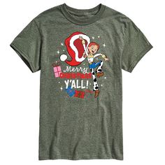 You'll be ready for holiday gatherings with this Toy Story 4 Jessie Men's Merry Christmas Y'all Graphic Tee.© Disney / Pixar You'll be ready for holiday gatherings with this Toy Story 4 Jessie Men's Merry Christmas Y'all Graphic Tee.© Disney / Pixar FEATURES Crewneck Short sleeveFABRIC & CARE Solid colors: cotton; Heather colors: cotton, polyester Machine wash Imported Color: Heather Military Green. Gender: male. Age Group: adult. Toy Story Christmas Shirts, Toy Story Christmas Pajamas, Jessie Toy Story Shirt, Disney Christmas Shirts Toy Story, Merry Christmas Yall, Pixar Toys, Holiday Gathering, Military Green, Toy Story