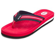 With a super soft jersey lining, two-tone printed ribbon, and a comfortable footbed, the Zoey flip flop thong is the perfect summer shoe for the sporty, stylish woman. From Floopi. Sporty Slippers For Sports In Summer, Sporty Slippers For Summer Sports, Sporty Summer Flip Flops With Ortholite Insole, Sporty Summer Slippers With Cushioned Footbed, Sporty Cushioned Slippers For Summer, Sporty Slip-on Swimming Flip Flops, Sporty Slip-on Flip Flops For Swimming, Sporty Slip-on Flip Flops, Summer Sports Flip Flops With Cushioned Footbed