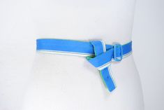 "Measurements: end to end: 37''/ 94cm width: 1.1\"/ 2.8cm adjustable all length Should you have any questions don't hesitate to contact me. Check out more awesome wares on our page https://www.etsy.com/shop/UWareiton With love, UWareiton" Casual Embroidered Belt For Spring, Vintage Adjustable Belts For Spring, Casual Cotton Fabric Belt, Casual Blue Adjustable Belt, Black Corset Belt, 80s Birthday Parties, Medieval Belt, Belt For Women, End To End