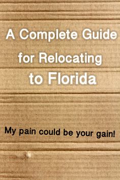 Preparing To Move, Moving To Another State, Florida Adventures, Florida Life, Venice Florida