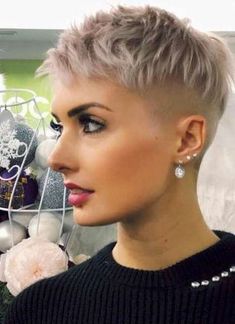 Butch Hair, Super Short Haircuts, New Short Hairstyles, Latest Short Haircuts, Cool Short Hairstyles, Blonde Pixie Haircut