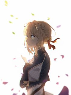 "Violet Evergarden" Violet Evergarden Wallpaper, Violet Evergreen, Read Anime, Violet Garden, The Garden Of Words, Violet Evergarden Anime, Kyoto Animation, Violet Evergarden