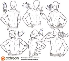 how to draw the human body from different angles