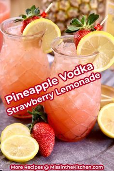 pineapple vodka strawberry lemonade recipe