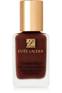 Estée Lauder's 'Double Wear Stay-in-Place Makeup' foundation offers lightweight, medium-to-full coverage that won't budge, even in balmy weather or after all-day wear. Waterproof and transfer-resistant, this oil-free, matte formula evens out skin tone and blurs imperfections to give you a flawless finish. - 'Rich Java 8C1' is suitable for deep complexions with cool, rosy undertones - Non-acnegenic and fragrance-free - Dermatologist-tested -Instructions for use: - Apply with foundation brush or s Best Waterproof Foundation, Double Wear Estee Lauder, Waterproof Foundation, Bronze Makeup, Liquid Makeup, Estee Lauder Double Wear, Neutral Undertones, Double Wear, Matte Foundation