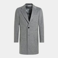 An enduring classic no closet is complete
  without, this light grey Vicenza overcoat elegantly complements any look and
  occasion thanks to its classic tailoring and features. Grey Overcoat, Polo Coat, Classic Tailoring, No Closet, Winter Fit, Wool Fabric, White Sneakers, The Light, Calf Leather