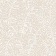 Broadleaf Wallpaper in Neutral Taupe from the Bazaar Collection by Galerie Wallcoverings Palm Leaf Wallpaper, Interior Wallpaper, Whatsapp Wallpaper, Beige Wallpaper, Leaf Wallpaper, Beautiful Animals, Leopards, Giraffes, Textured Wallpaper