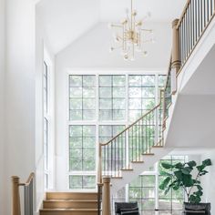 Hudson Valley Lighting Fleming X-Large Chandelier – Paynes Gray Stairwell Chandelier, Wood Staircase, Staircase Chandelier, Wooden Staircases, Modern Staircase, Beaded Chandelier, Large Chandeliers, Drum Chandelier, Mode Design