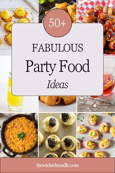 party food ideas Recipes Dips, Party Food Ideas, 50 & Fabulous, Snacks Recipes, Crowd Pleaser, Party Party, Finger Foods, Party Food