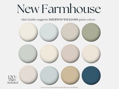 the new farmhouse paint color guide