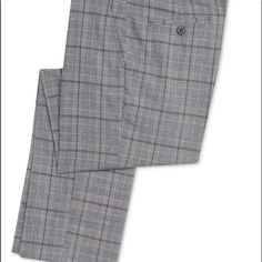 Show Off His Sophisticated Side With The Smart Windowpane Plaid Featured On These Unrestrictive Thflex Stretch Suit Pants From Tommy Hilfiger. Matching Jacket Sold Separately Hookflex Closure; Belt Loops Two Side Slant Pockets; Two Button-Through Back Welt Pockets Fitted Tommy Hilfiger Bottoms For Fall, Tommy Hilfiger Fitted Bottoms For Fall, Fitted Cotton Tommy Hilfiger Pants, Fitted Tommy Hilfiger Cotton Pants, Tommy Hilfiger Fitted Cotton Pants, Tommy Hilfiger Casual Bottoms For Fall, Tommy Hilfiger Casual Fall Bottoms, Casual Fall Bottoms By Tommy Hilfiger, Fitted Tommy Hilfiger Pants With Pockets