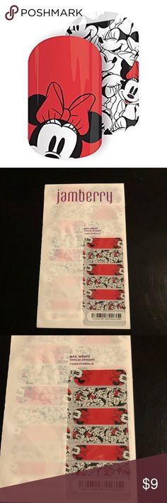 Jamberry Minnie Mouse Nail Wraps Brand new in package Jamberry Minnie Mouse Nail Wraps Jamberry Makeup Brushes & Tools Jamberry, Nail Wraps, Makeup Brushes, Minnie Mouse, Tools, Brand New, Nails, Makeup