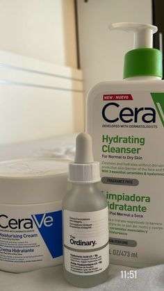 Healthy Skin Care Aesthetic, Cerave Skincare Aesthetic, Cerave Skincare, Stile Hijab, Facial Skin Care Routine, Skin Cleanse, Body Skin Care Routine, Gua Sha