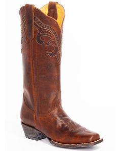 Idyllwind Women's Tough Cookie Western Boots - Fashion Square Toe, Brown Old West Cowboy, Shyanne Boots, Western Boots Outfit, Brown Western Boots, Buckaroo Boots, Tough Cookie, Ariat Boots, Roper Boots, Boots Square Toe