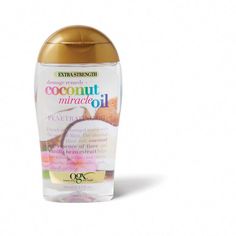 Shop for Extra Strength Damage Remedy Coconut Miracle Oil Penetrating Oil from OGX at Sally Beauty. Helps to calm frizz and tame flyaways, leaving hair silky soft & shiny. Coconut Miracle Oil, Shower Care, Coconut Oil Mask, Coconut Dream, Coconut Hair, Dream Shower