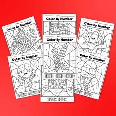 Watermelon Coloring Page, Summer Color By Number, Tumblr Coloring Pages, Fnaf Coloring Pages