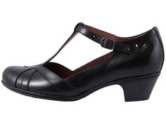 Rockport Cobb Hill Collection Cobb Hill Angelina Women's Maryjane Shoes Black Shoe Wardrobe, Mary Jane Shoes, T Strap, Womens Oxfords, Character Shoes, Low Heels, New Shoes, Black Shoes, Dance Shoes